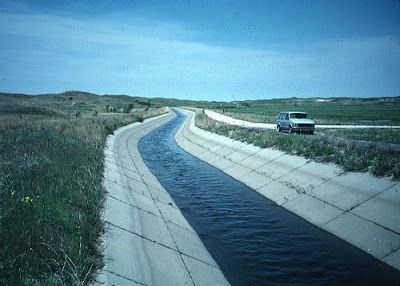 man made open channel